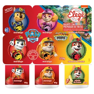 IOG ELEGE MORANGO VIT INFANTIL 510G