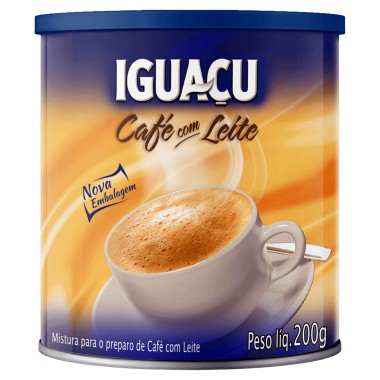CAFE IGUACU C LEITE LT 200G