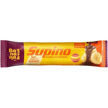 BARRA SUPINO FRUTA BANA/CHOC  ZERO 20GR