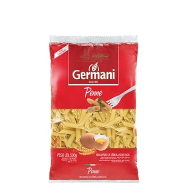 MASSA GERMANI C/OVOS PENNE 500GR