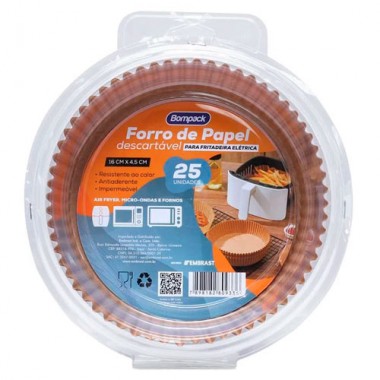FORRO PAPEL AIR FRYER DESC RED C25 UN